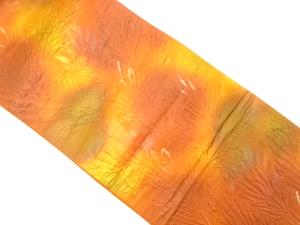 若松模様織り出し　袋帯